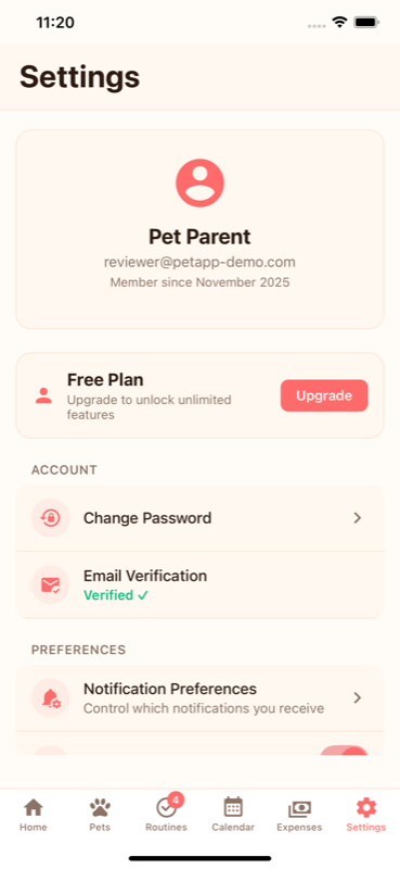 Pet Care 360 Expenses